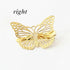 Charming Ladies Golden Butterfly Hair Clip Metal Hairpin For Women Elegant Hair Pins Hair Accessories For Girls