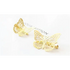 Charming Ladies Golden Butterfly Hair Clip Metal Hairpin For Women Elegant Hair Pins Hair Accessories For Girls