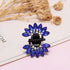 Charming Rhinestone Crystal Multicolor Hair Claws For Girls Elegant Mini Hair Jaw Claws Children Hair Accessories - 7