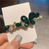 Charming Shiny Colorful Crystal Pearl Hair Clips For Women Rhinestone Hair Decorative Fancy Elegant Jewelry Hair