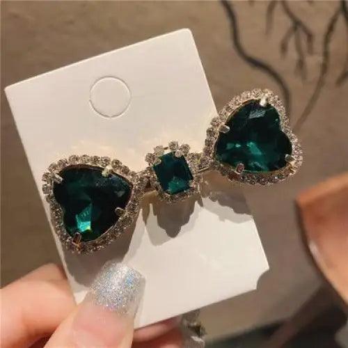 Charming Shiny Colorful Crystal Pearl Hair Clips For Women Rhinestone Hair Decorative Fancy Elegant Jewelry Hair