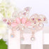 Charming Shiny Rhinestone Flower Hair Clip For Women Fashion Beautiful Multicolor Hairpins New Design Hair Clips