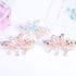 Charming Shiny Rhinestone Flower Hair Clip For Women Fashion Beautiful Multicolor Hairpins New Design Hair Clips