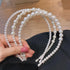 Charming Shiny White Ladies Elegant Pearls Headbands Cute Bridal Hairbands Wedding Hair Accessories For Women - STEVVEX Fashion - 701, cute hair band, elegant hair band, hair accessories, hair accessories for women, hair band, hair band for women, hair bands, Hairbands, Hairbands For women, Headbands, Hoop hairbands, luxury hair band, party hair band, pearl hair band, Pearls Headbands, retro hair band, stylish hair band, unique hair band, vintage hair band - Stevvex.com