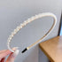 Charming Shiny White Ladies Elegant Pearls Headbands Cute Bridal Hairbands Wedding Hair Accessories For Women - STEVVEX Fashion - 701, cute hair band, elegant hair band, hair accessories, hair accessories for women, hair band, hair band for women, hair bands, Hairbands, Hairbands For women, Headbands, Hoop hairbands, luxury hair band, party hair band, pearl hair band, Pearls Headbands, retro hair band, stylish hair band, unique hair band, vintage hair band - Stevvex.com