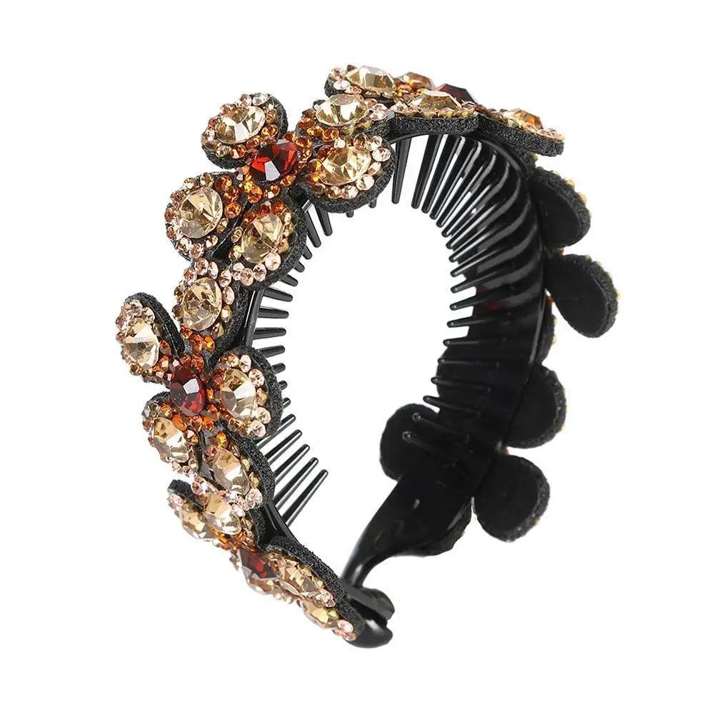 Charming Super Large Rhinestone Glitter Lightweight Sparkly Hair Jaw Claws Clips Large Size Grips Clamps Ponytail Bun