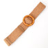 Charming Women Waist Belt Classic Round Wooden Buckle Casual Design Dress Women Buckle Waist Dress Band - STEVVEX Fashion - 702, belt, belt for women, belts, casual belt, classic belt, elastic belt, elegant belt, fashion belt, new design belt, retro belt, round buckle belt, straw woven belt, stylish belt, trendy belt, vintage belt, wide strap belt, women belts, wooden buckle belt, wooden style belt, woven belt - Stevvex.com