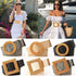 Charming Women Waist Belt Classic Round Wooden Buckle Casual Design Dress Women Buckle Waist Dress Band - STEVVEX Fashion - 702, belt, belt for women, belts, casual belt, classic belt, elastic belt, elegant belt, fashion belt, new design belt, retro belt, round buckle belt, straw woven belt, stylish belt, trendy belt, vintage belt, wide strap belt, women belts, wooden buckle belt, wooden style belt, woven belt - Stevvex.com