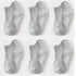 Children Cotton 6 Pairs/Set Anti - slip Socks For Boys Girl Rubber Kid Floor Sock With Grips For To 6 Years Kids - Grey