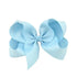 Children Modern Style Big Ribbon Solid Hair Bows With Clips For Kids Teens Girls Retro Hair Bows Strong Clips Charming