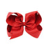 Children Modern Style Big Ribbon Solid Hair Bows With Clips For Kids Teens Girls Retro Hair Bows Strong Clips Charming