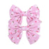 Children Solid Hair Bows Handmade Hair Clips Barrettes Modern Hairpins Ponytail Holder Accessories For Kids Elegant