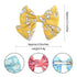 Children Solid Hair Bows Handmade Hair Clips Barrettes Modern Hairpins Ponytail Holder Accessories For Kids Elegant