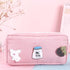 Classic Cartoon Large Capacity Stylish Students Pencil Pouch Cute Creative Design Case For School - Pink - STIL8569GCVGH