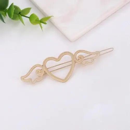 Classic Geometric Alloy Moon Circle Star Shaped Metal Women Hair Clips Trendy Various Shapes Hair Clip For Girl Cute