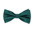 Classic Green Bow Ties Men Silk Butterfly Tie With Pocket Square And Cufflinks Set For Men Elegant Design Wedding Party