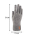 Classic Knitted Fingerless Winter Unisex Outdoor Gloves For Men Women Retro Soft Unisex Stretch Elastic Warm Half Finger Cycling Gloves - STEVVEX Fashion - 717, comfortable gloves, cute gloves, cycling gloves, Fingerless Gloves, gloves, gloves for winter, half finger gloves, knitted gloves, outdoor gloves, retro gloves, soft gloves, stretchable gloves, thick gloves, unisex gloves, vintage gloves, warm gloves, winter gloves - Stevvex.com