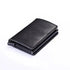 Classic Multifunction Automatic Aluminum Alloy Leather Credit Card Holder Retro New Pop - Up Card Ejector Business