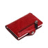 Classic Multifunction Automatic Aluminum Alloy Leather Credit Card Holder Retro New Pop - Up Card Ejector Business