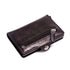 Classic Multifunction Automatic Aluminum Alloy Leather Credit Card Holder Retro New Pop - Up Card Ejector Business