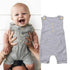 Classic Newborn Baby Boy/Girl Cute One-piece Striped Sleeveless Romper Casual Buttons Jumpsuit For Kids - STEVVEX Baby  - baby, baby boys, baby clothes for boys, baby clothing, baby items, Baby jumpsuit, baby outfits, baby products, Baby romper, baby rompers, clothes for baby boys, clothes for kids, kids clothing, kids items, rompers for baby boys - Stevvex.com