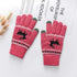 Colorful Christmas Deer Printed Warm Autumn Winter Comfortable Gloves For Men Women Cute Unisex Stylish Design Soft Full Finger Gloves - STEVVEX Fashion - 717, animal theme gloves, autumn gloves, christmas deer gloves, christmas gloves, classic colorful gloves, comfortable gloves, cute gloves, full finger gloves, gloves, gloves for autumn, gloves for men women, gloves for winter, soft gloves, thick gloves, unisex gloves, warm gloves, windproof gloves, winter gloves - Stevvex.com