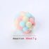 Colorful Handmade Ball For Cats Interactive Fluffy Ball For Kittens Soft Toys For Pets Excellent Gift For Cat Lovers