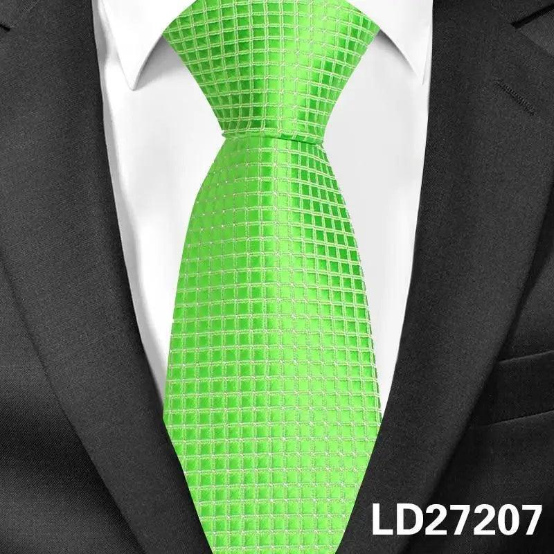 Colorful Men Necktie Business Wedding Fashion Various Colors Easy Match Ties For Men Men’s Necktie Classic Tie