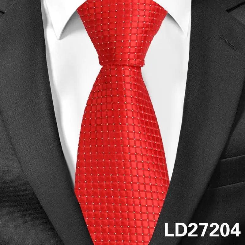 Colorful Men Necktie Business Wedding Fashion Various Colors Easy Match Ties For Men Men’s Necktie Classic Tie