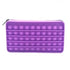 Colorful Stress Relief Squeeze Anti Stress Pop It Soft Pencil Case For Students Rainbow Color School Case - 4