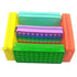 Colorful Stress Relief Squeeze Anti Stress Pop It Soft Pencil Case For Students Rainbow Color School Case