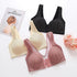 Comfortable Seamless Bra For Women Fashion Push Up Bras Wire Free Lingerie Full Cup Bralette Cotton Underwear Brassiere