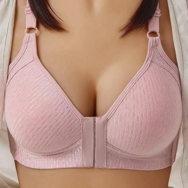 Comfortable Seamless Bra For Women Fashion Push Up Bras Wire Free Lingerie Full Cup Bralette Cotton Underwear Brassiere