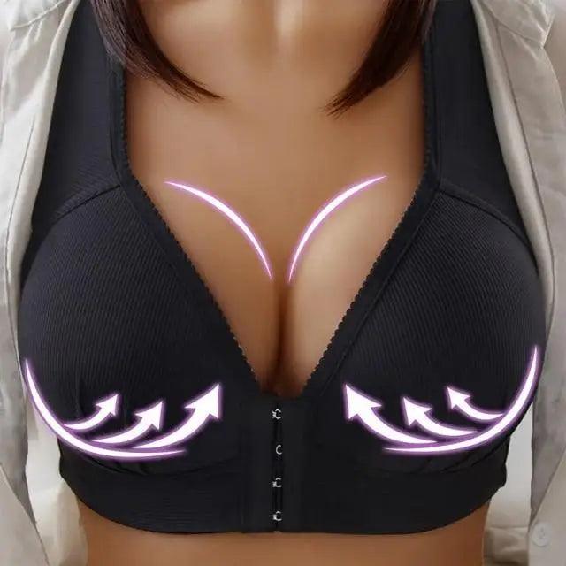 Comfortable Seamless Bra For Women Fashion Push Up Bras Wire Free Lingerie Full Cup Bralette Cotton Underwear Brassiere