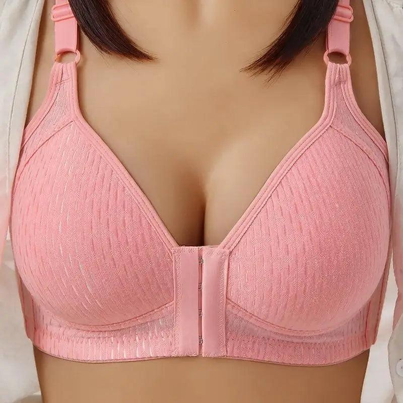 Comfortable Seamless Bra For Women Fashion Push Up Bras Wire Free Lingerie Full Cup Bralette Cotton Underwear Brassiere