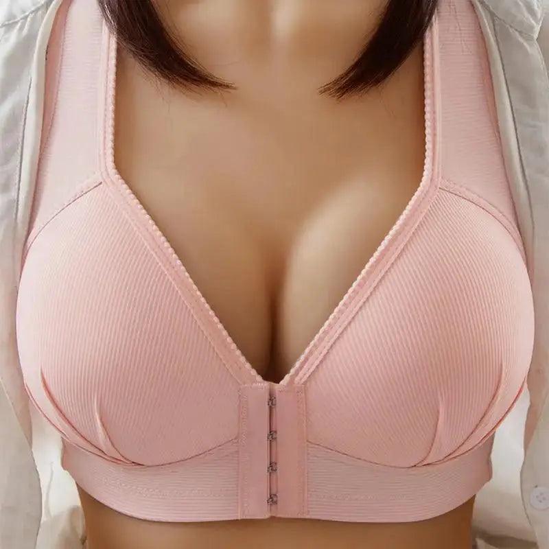 Comfortable Seamless Bra For Women Fashion Push Up Bras Wire Free Lingerie Full Cup Bralette Cotton Underwear Brassiere