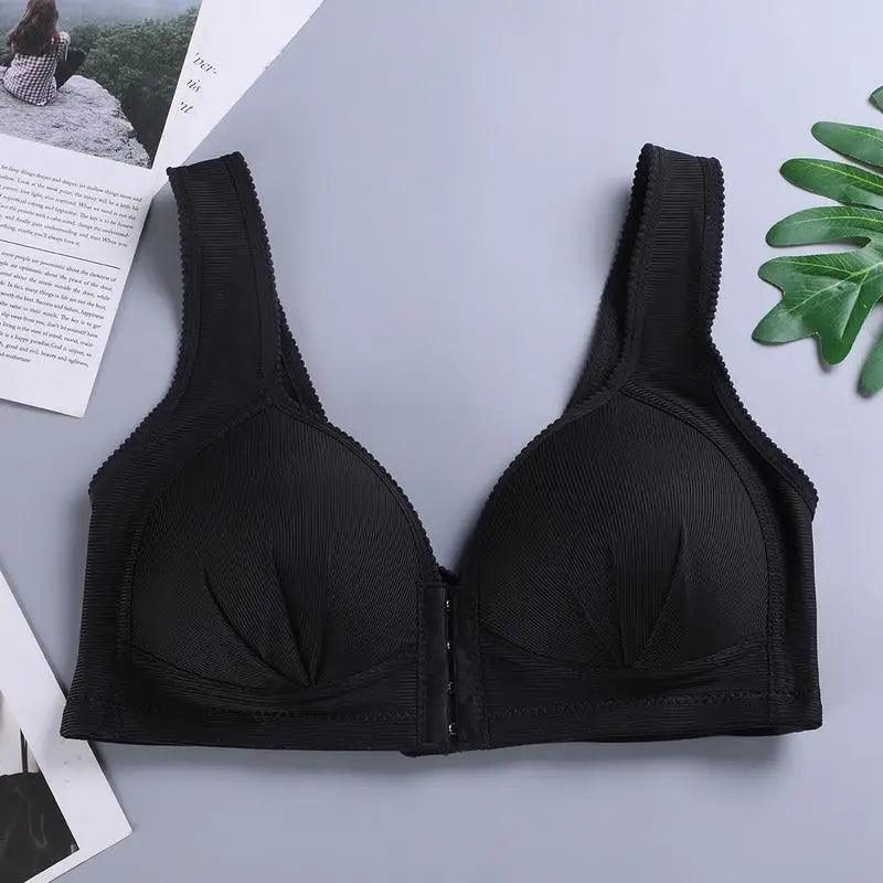 Comfortable Seamless Bra For Women Fashion Push Up Bras Wire Free Lingerie Full Cup Bralette Cotton Underwear Brassiere