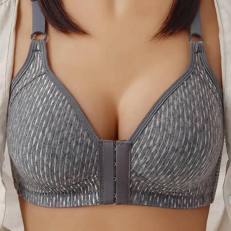 Comfortable Seamless Bra For Women Fashion Push Up Bras Wire Free Lingerie Full Cup Bralette Cotton Underwear Brassiere