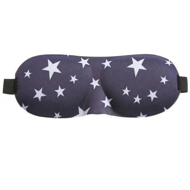 Comfortable Sleep Mask Natural Sleeping Adjustable Eye Mask Lightweight Cover Eye Patch Unisex Blindfold Travel Mask