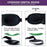 Comfortable Sleep Mask Natural Sleeping Adjustable Eye Mask Lightweight Cover Eye Patch Unisex Blindfold Travel Mask