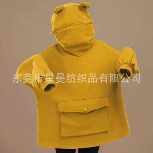 Cool Women Hoodie Perfect Sleeping Frog Pullover Winter Sense Hooded Modern Casual Sweatshirts - Treko - Casual Tracksuit, Cool Fashion, Cool Hoodies, Hoodies, Jaket Hoodies, Loose Hoodies, Luxury Hoodies, Male Fashion, men fashion, Men Hoodies, Modern Hoodies, Multi Pockets Hoodies, New Hoodies, Stylish Hoodies- Stevvex.com