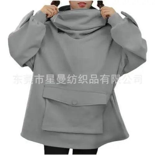 Cool Women Hoodie Perfect Sleeping Frog Pullover Winter Sense Hooded Modern Casual Sweatshirts - Treko - Casual Tracksuit, Cool Fashion, Cool Hoodies, Hoodies, Jaket Hoodies, Loose Hoodies, Luxury Hoodies, Male Fashion, men fashion, Men Hoodies, Modern Hoodies, Multi Pockets Hoodies, New Hoodies, Stylish Hoodies- Stevvex.com