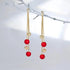 Copy of Trendy Exquisite Metal Dangle Drop Earrings for Women And Girl Fashionable Round And Long Earrings Female