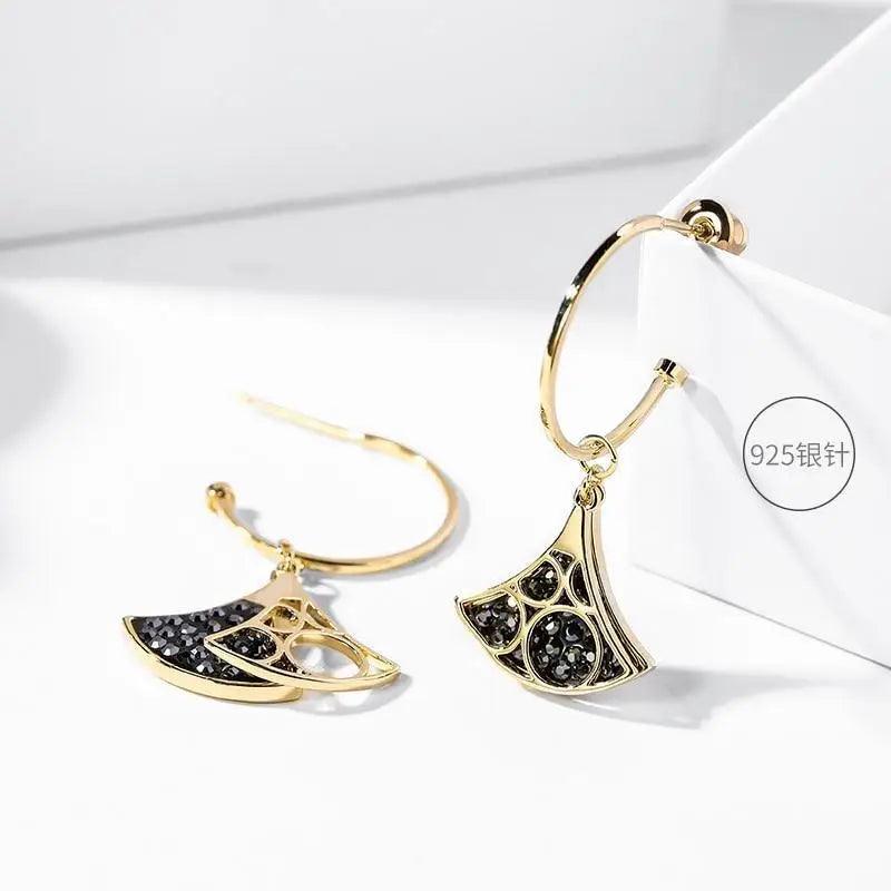 Copy of Trendy Exquisite Metal Dangle Drop Earrings for Women And Girl Fashionable Round And Long Earrings Female