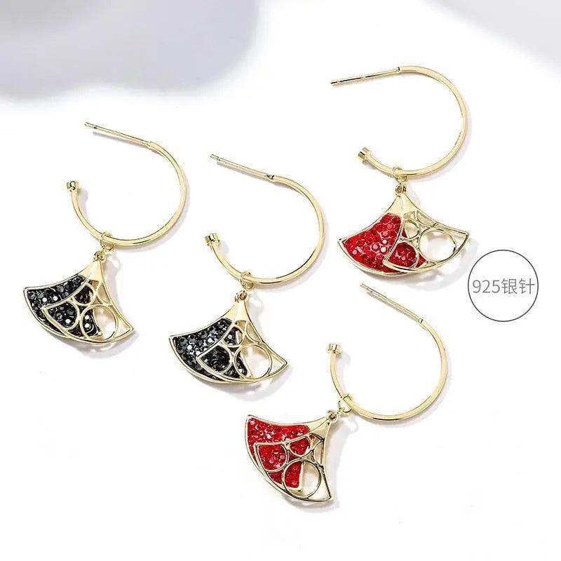 Copy of Trendy Exquisite Metal Dangle Drop Earrings for Women And Girl Fashionable Round And Long Earrings Female