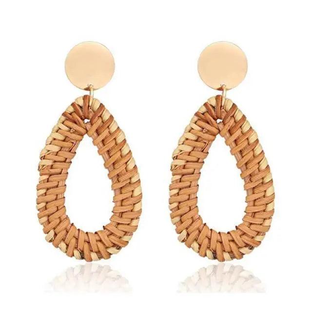 Copy of Trendy Exquisite Metal Dangle Drop Earrings for Women And Girl Fashionable Round And Long Earrings Female