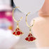 Copy of Trendy Exquisite Metal Dangle Drop Earrings for Women And Girl Fashionable Round And Long Earrings Female