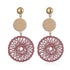 Copy of Trendy Exquisite Metal Dangle Drop Earrings for Women And Girl Fashionable Round And Long Earrings Female