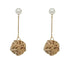 Copy of Trendy Exquisite Metal Dangle Drop Earrings for Women And Girl Fashionable Round And Long Earrings Female