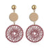 Copy of Trendy Exquisite Metal Dangle Drop Earrings for Women And Girl Fashionable Round And Long Earrings Female